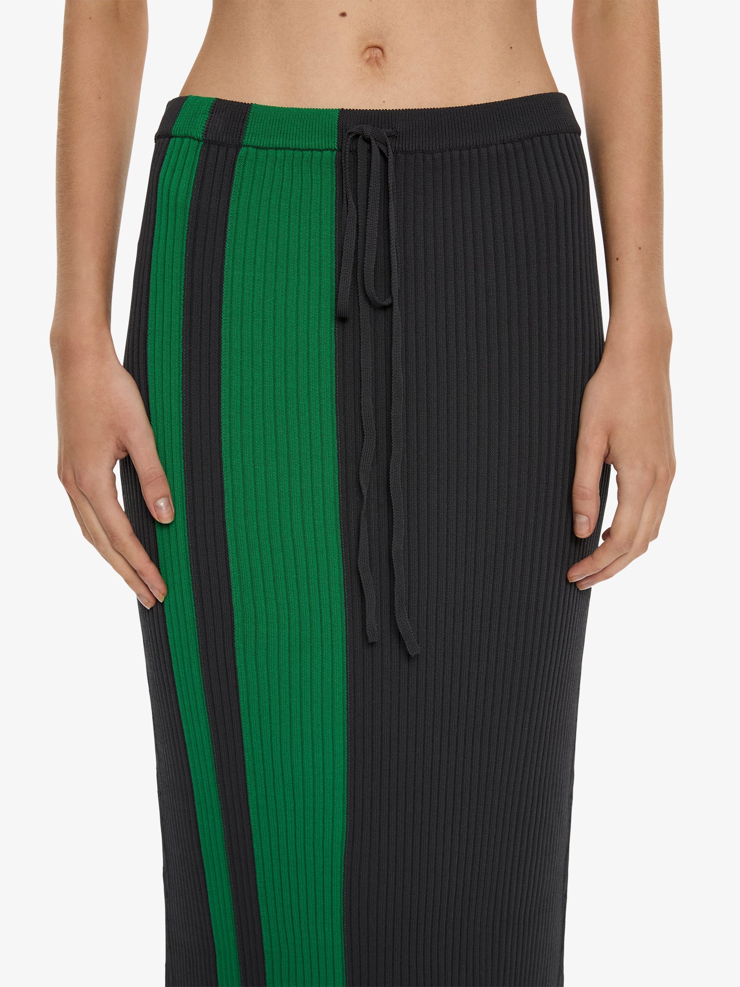 Mach Stripe Tie Skirt