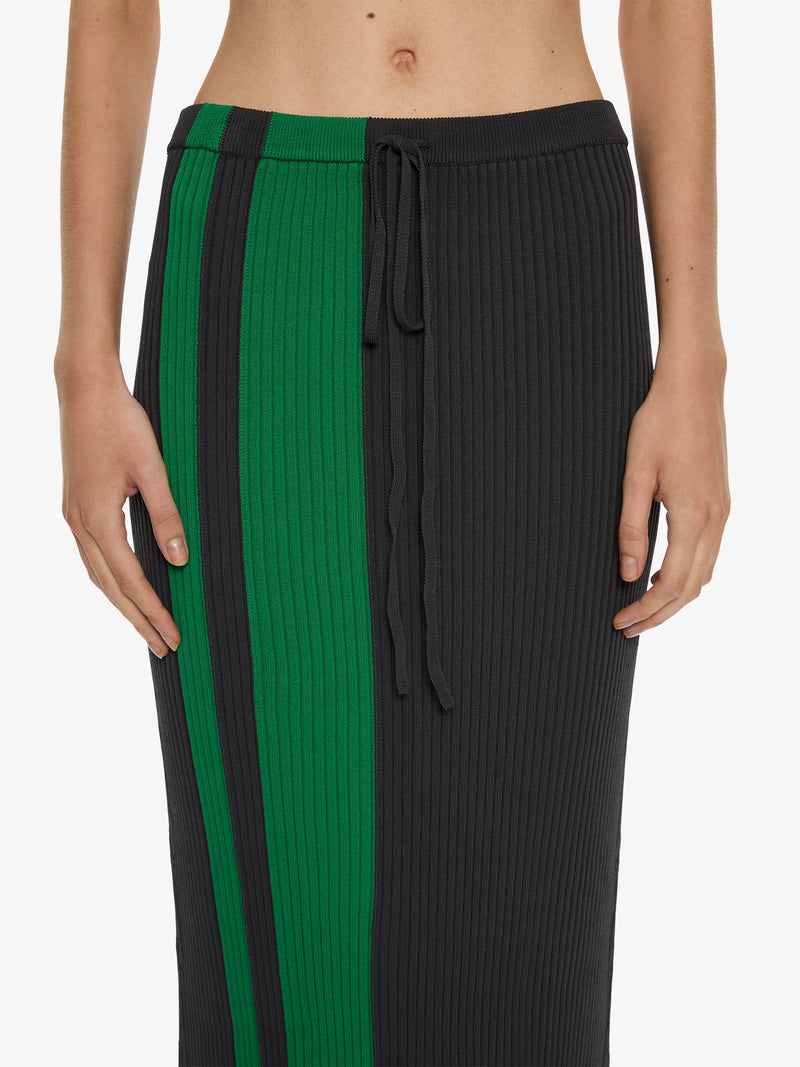 Mach Stripe Tie Skirt - Image 4