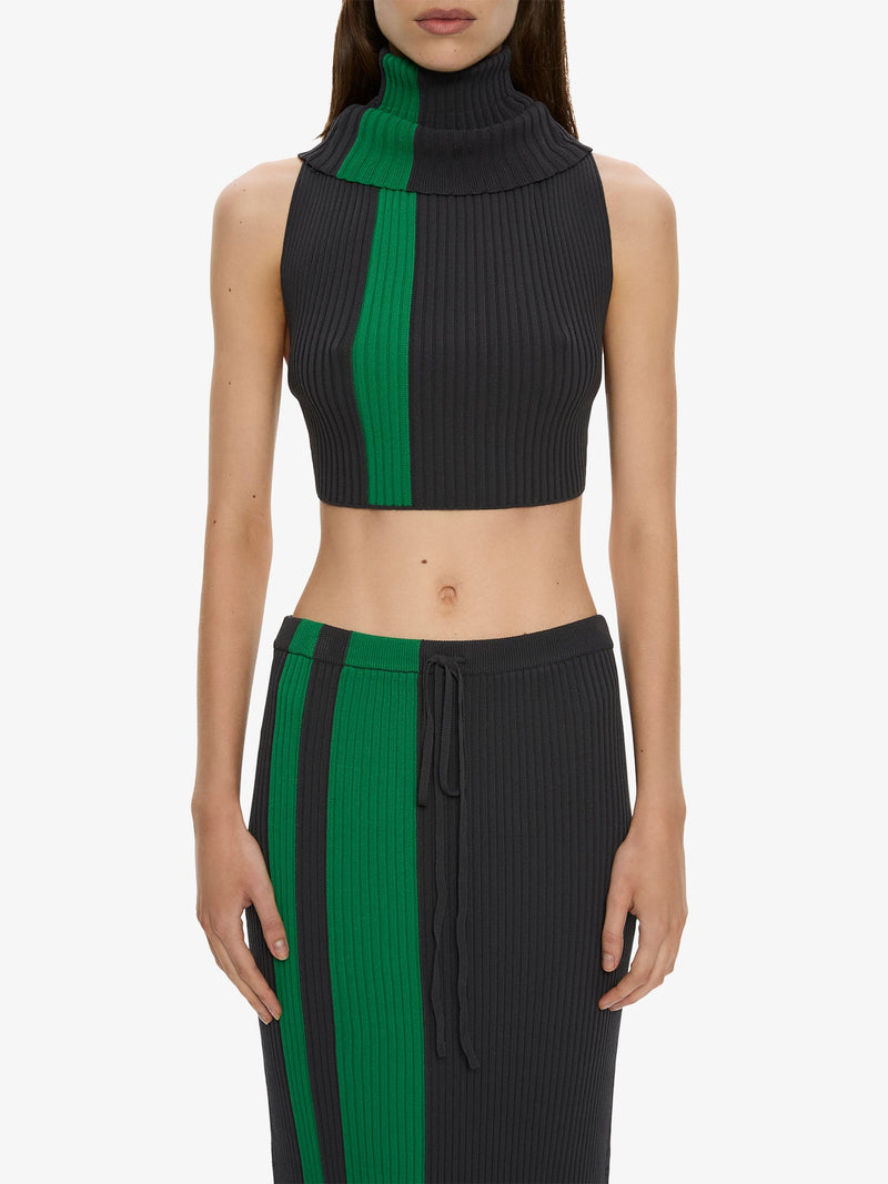 Mach Stripe Tie Skirt - Image 3