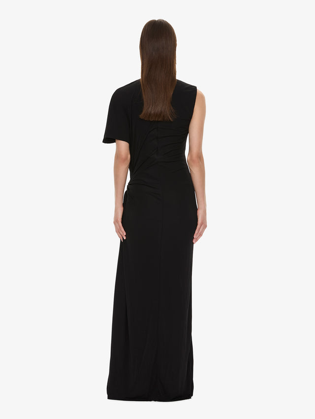 Bezel Quartz Draped Tank Dress