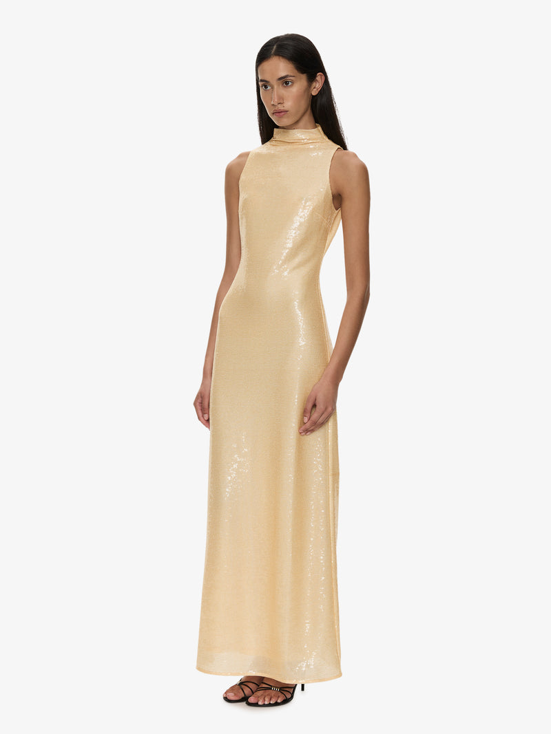 Opaline Sequin Tank Gown - Image 3