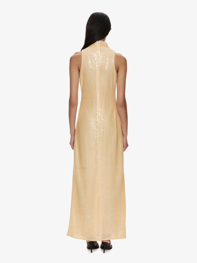 Opaline Sequin Tank Gown - Image 4