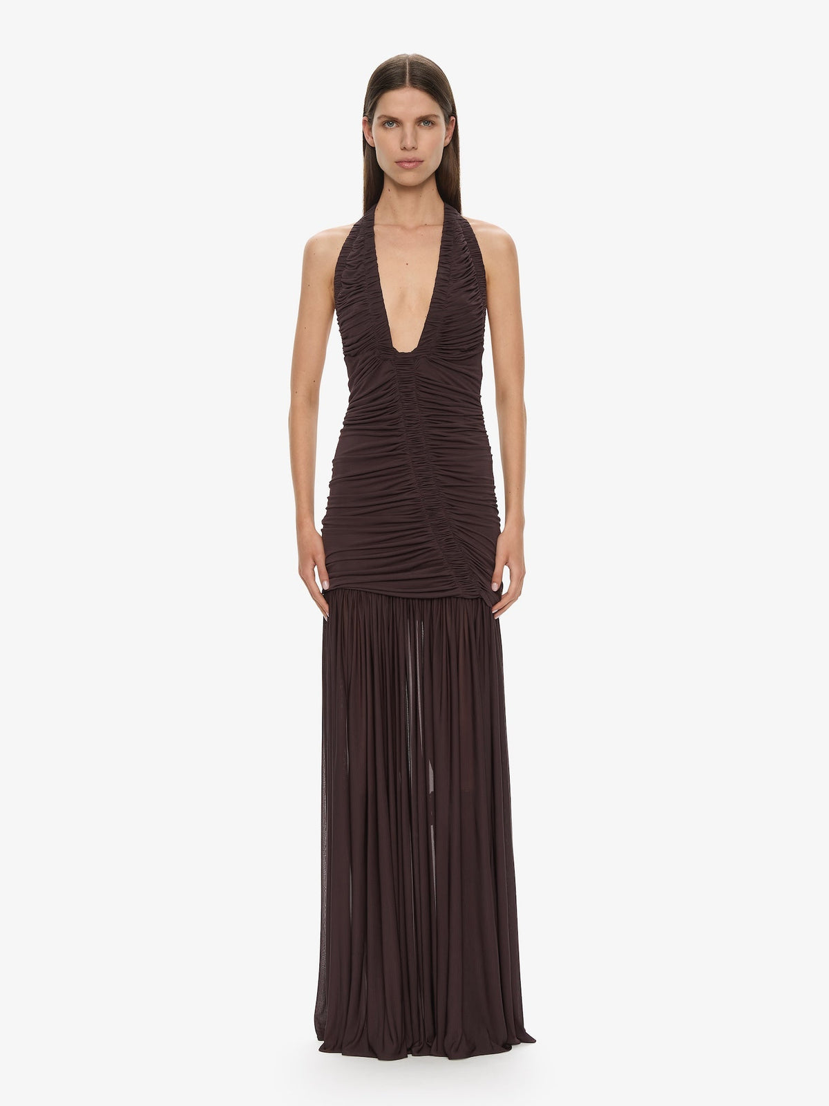 christopher esber brown dress AL:1526tues 100% polyamide Why The Mummy's Brendan Finish:Dark Navy