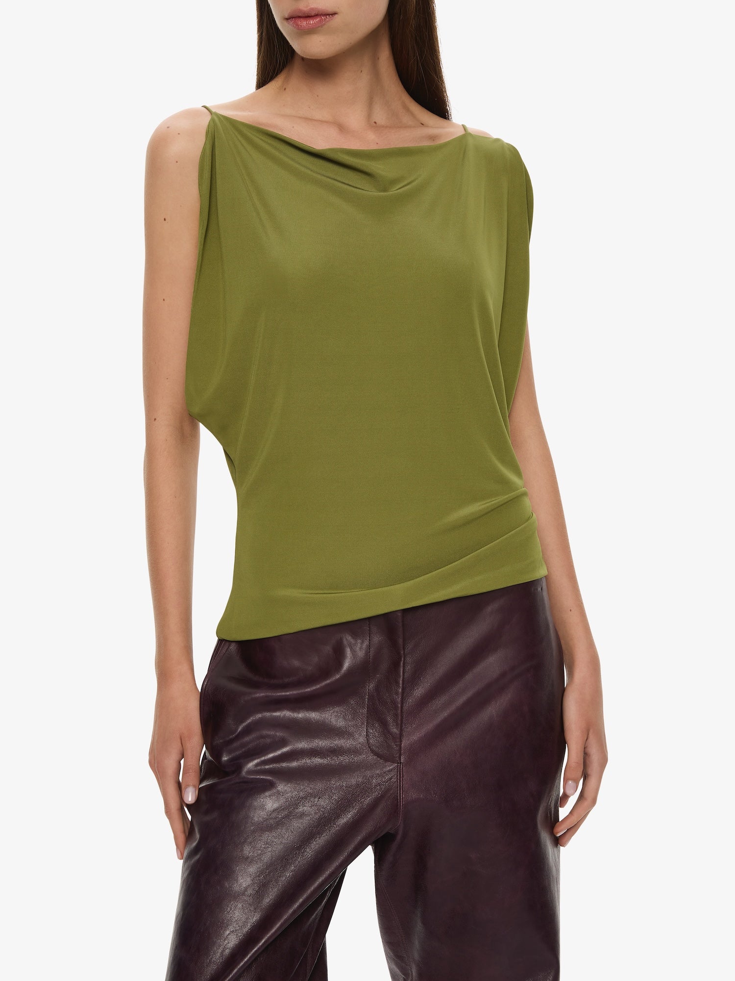 Disconnect Jersey Sling Top