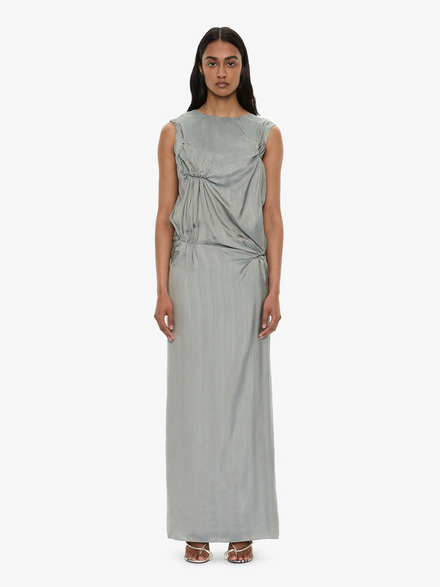 Kacere Bikini Tuck Column Tank Dress