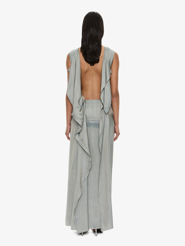 Kacere Bikini Tuck Column Tank Dress