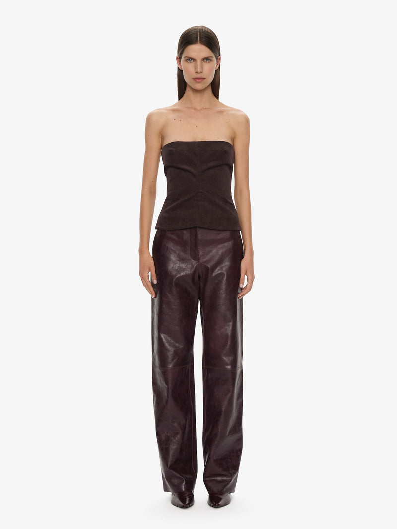 Corduroy Scultpured Bustier - Image 1
