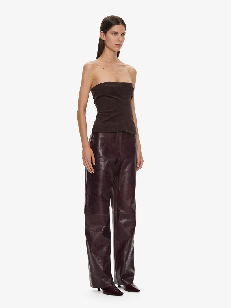 Corduroy Scultpured Bustier - Image 3