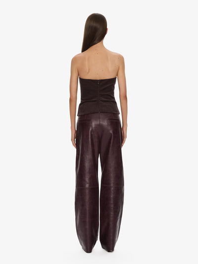 Corduroy Scultpured Bustier