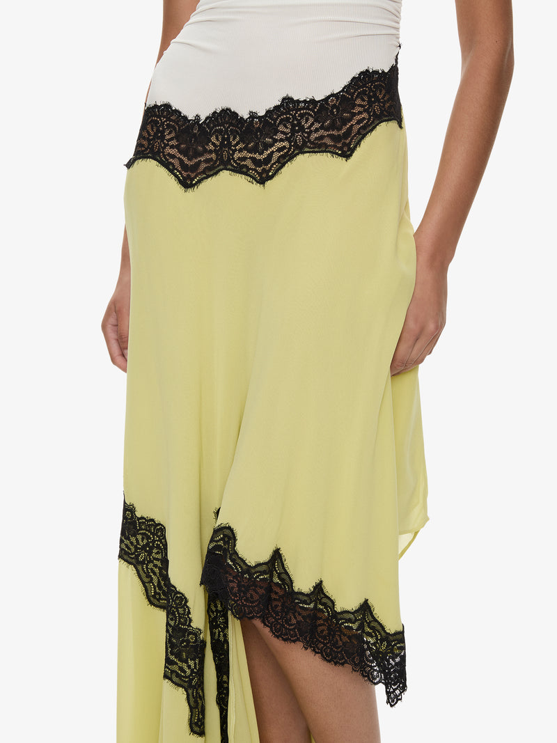 Cutaway Lace Gathered Tank Dress - Image 2