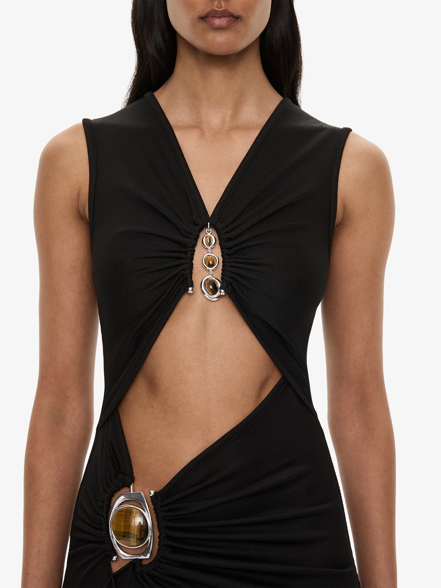 Droplet Crystal Separation Tank Dress