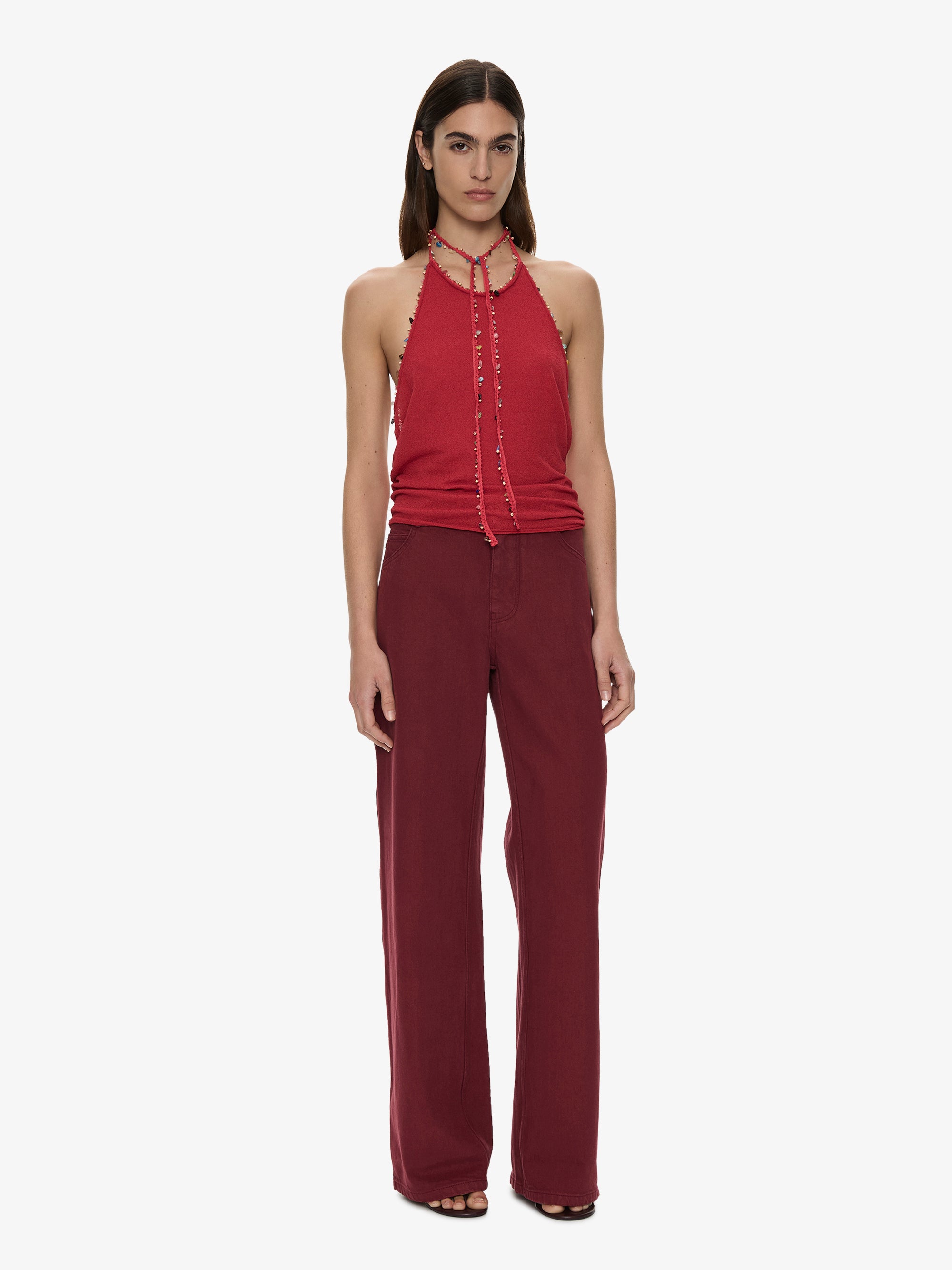 Beach Quartz Halter Tank
