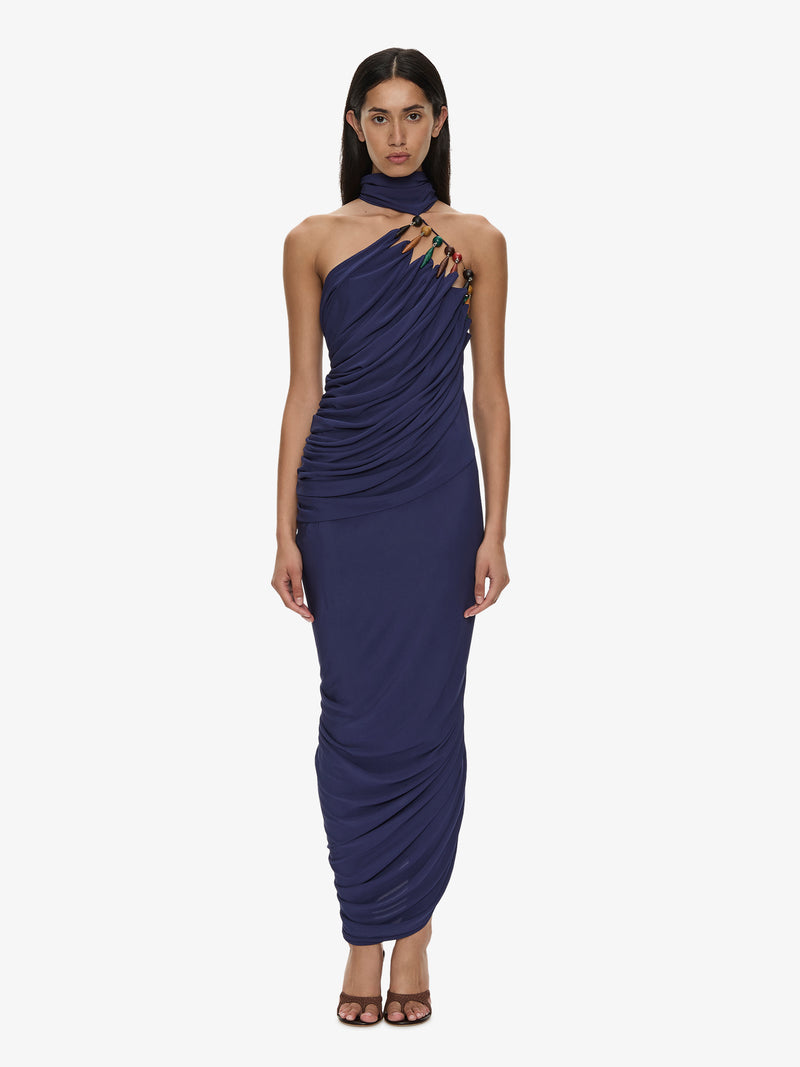 Tropique Droplet Halter Dress - Image 1