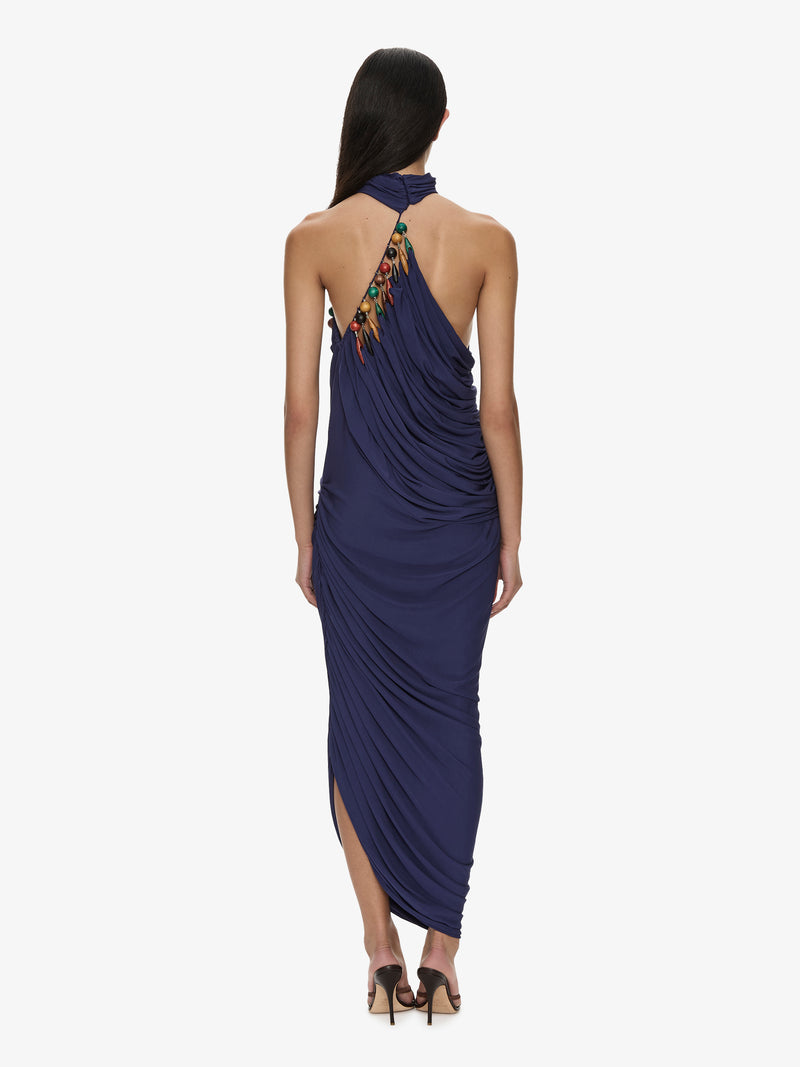 Tropique Droplet Halter Dress - Image 4