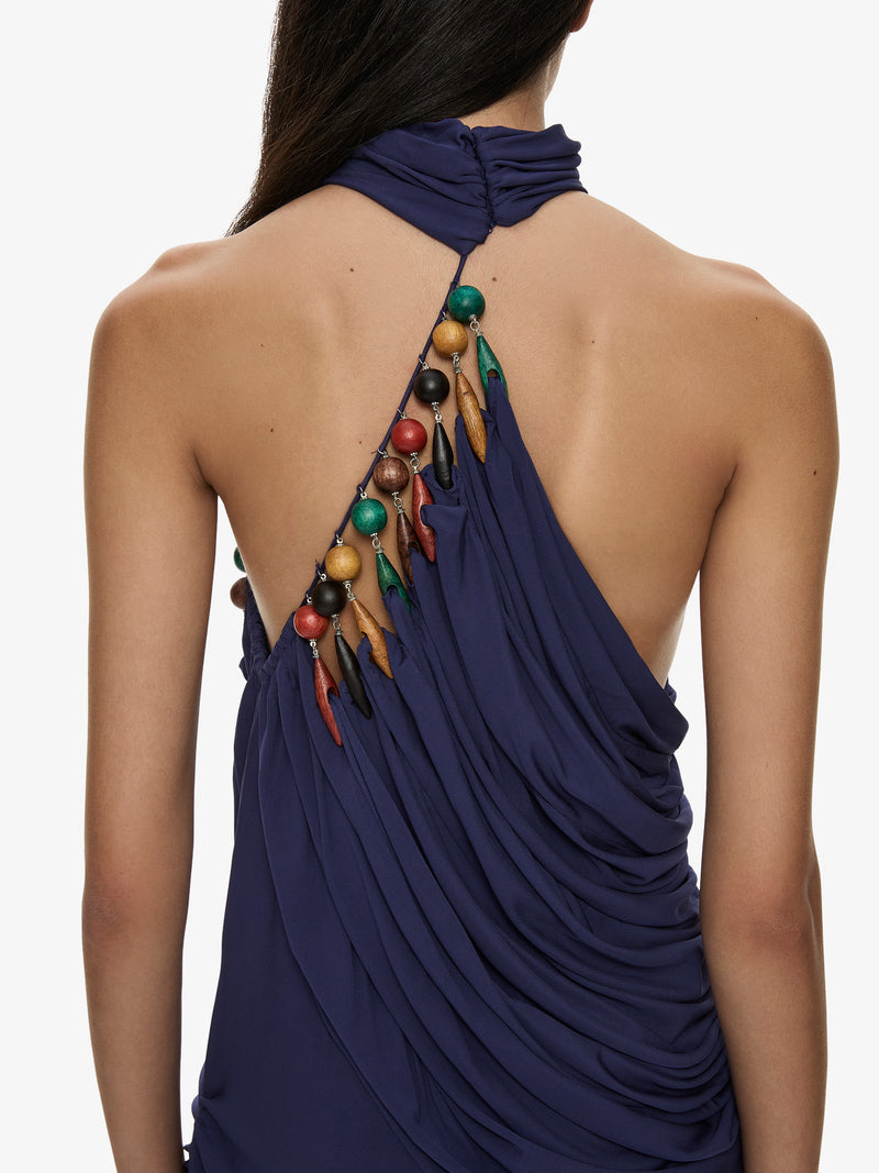 Tropique Droplet Halter Dress - Image 5