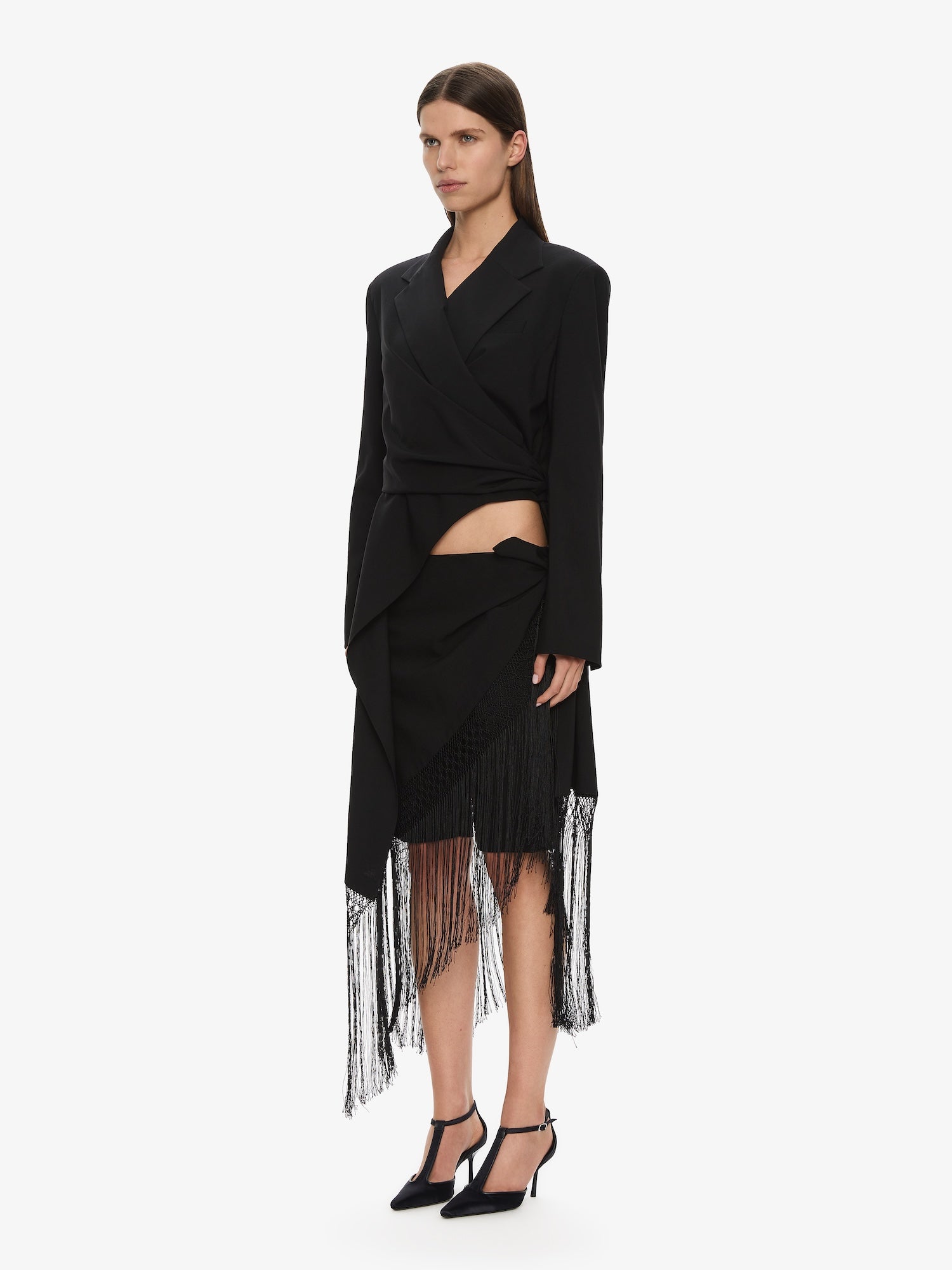 Unravel Macrame Wrap Short