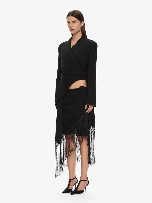 Unravel Macrame Wrap Short
