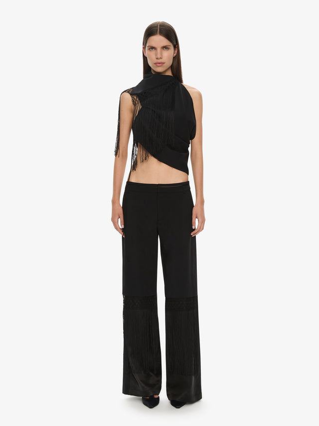 Unravel Macrame Wrap Top