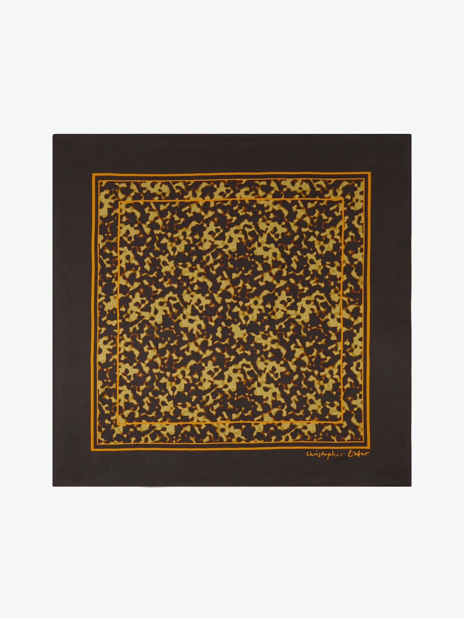 Tortoiseshell Silk Scarf