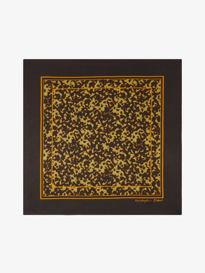 Tortoiseshell Silk Scarf