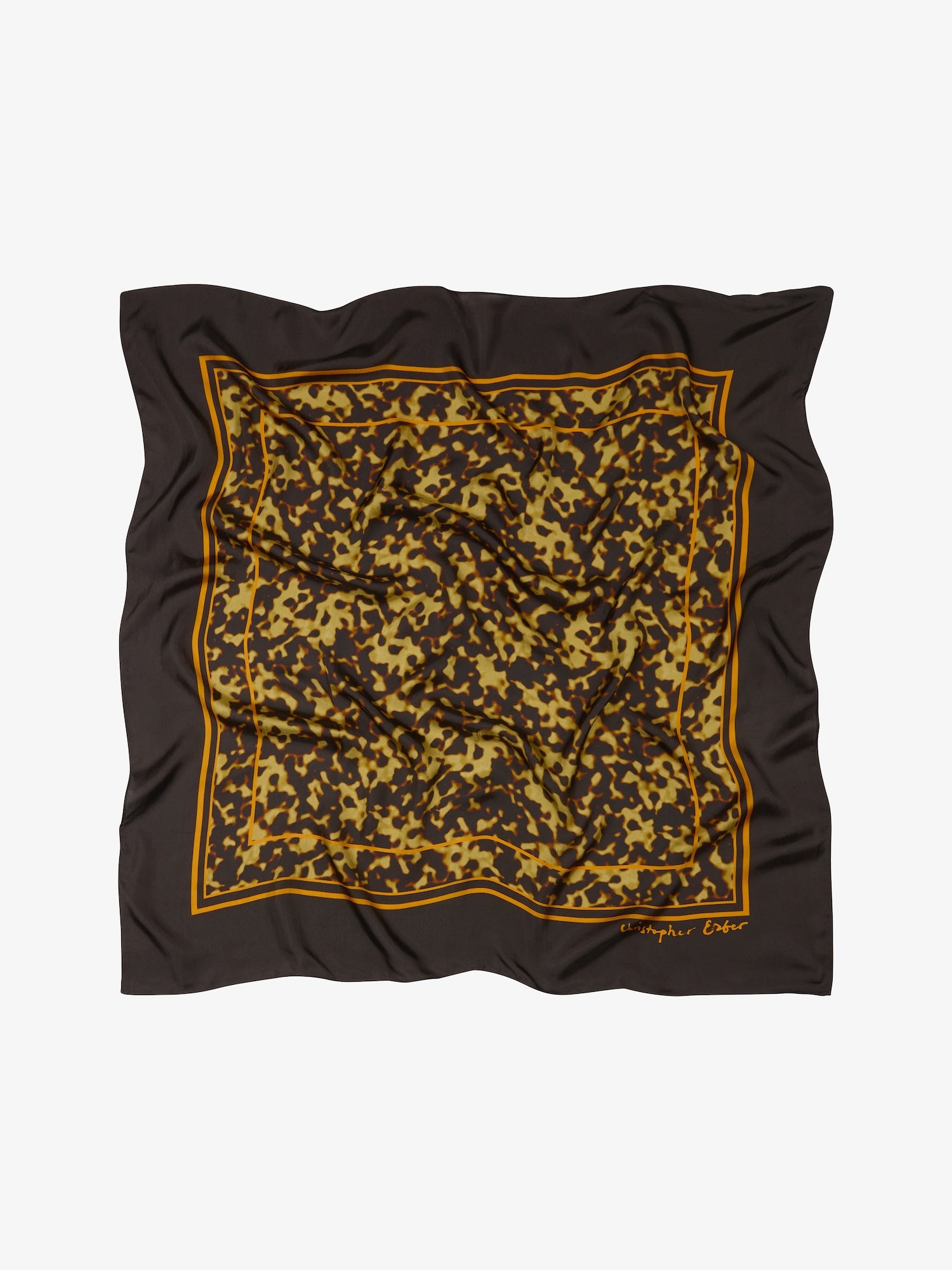 Tortoiseshell Silk Scarf