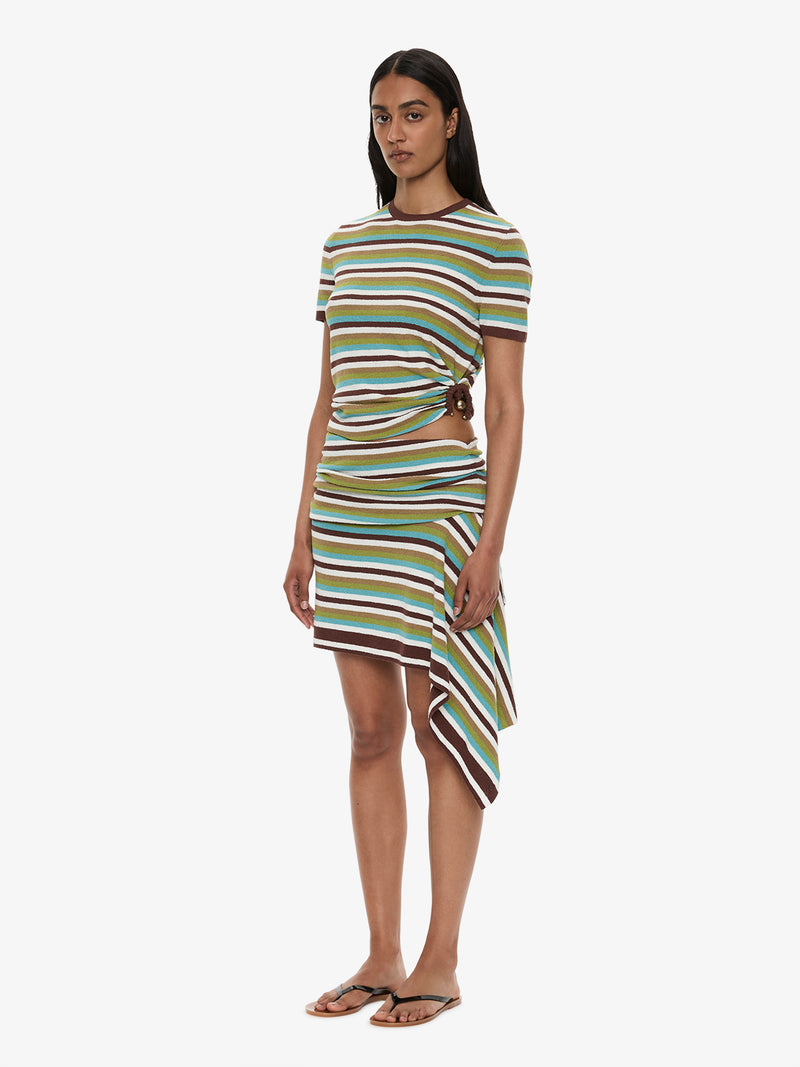 Stripe Knit Orbit Tee - Image 4