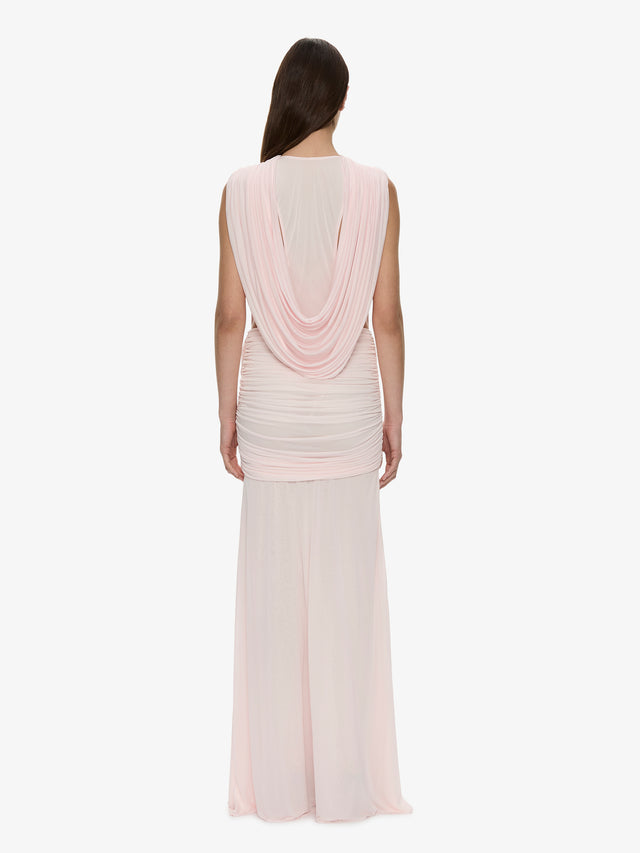 Ripple Drape Gown