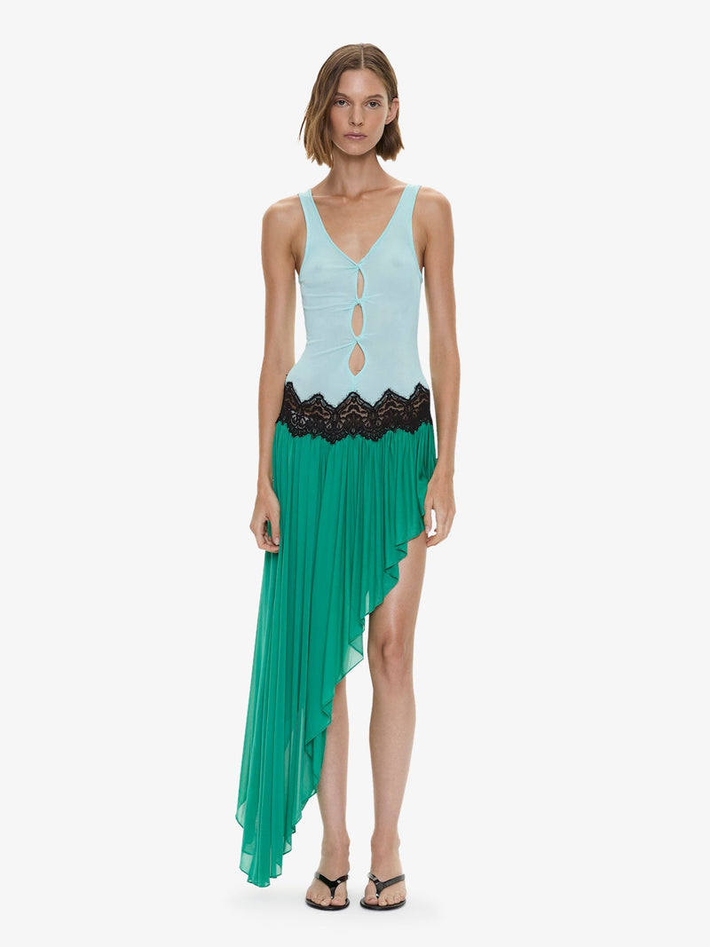 Open Twist Swept Tank Dress - Image 1