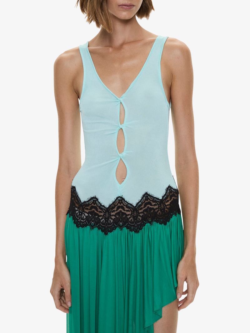 Open Twist Swept Tank Dress - Image 2