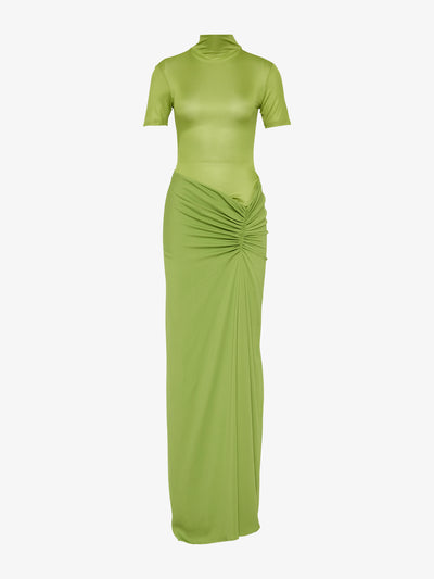 Fusion Ruched Tee Gown