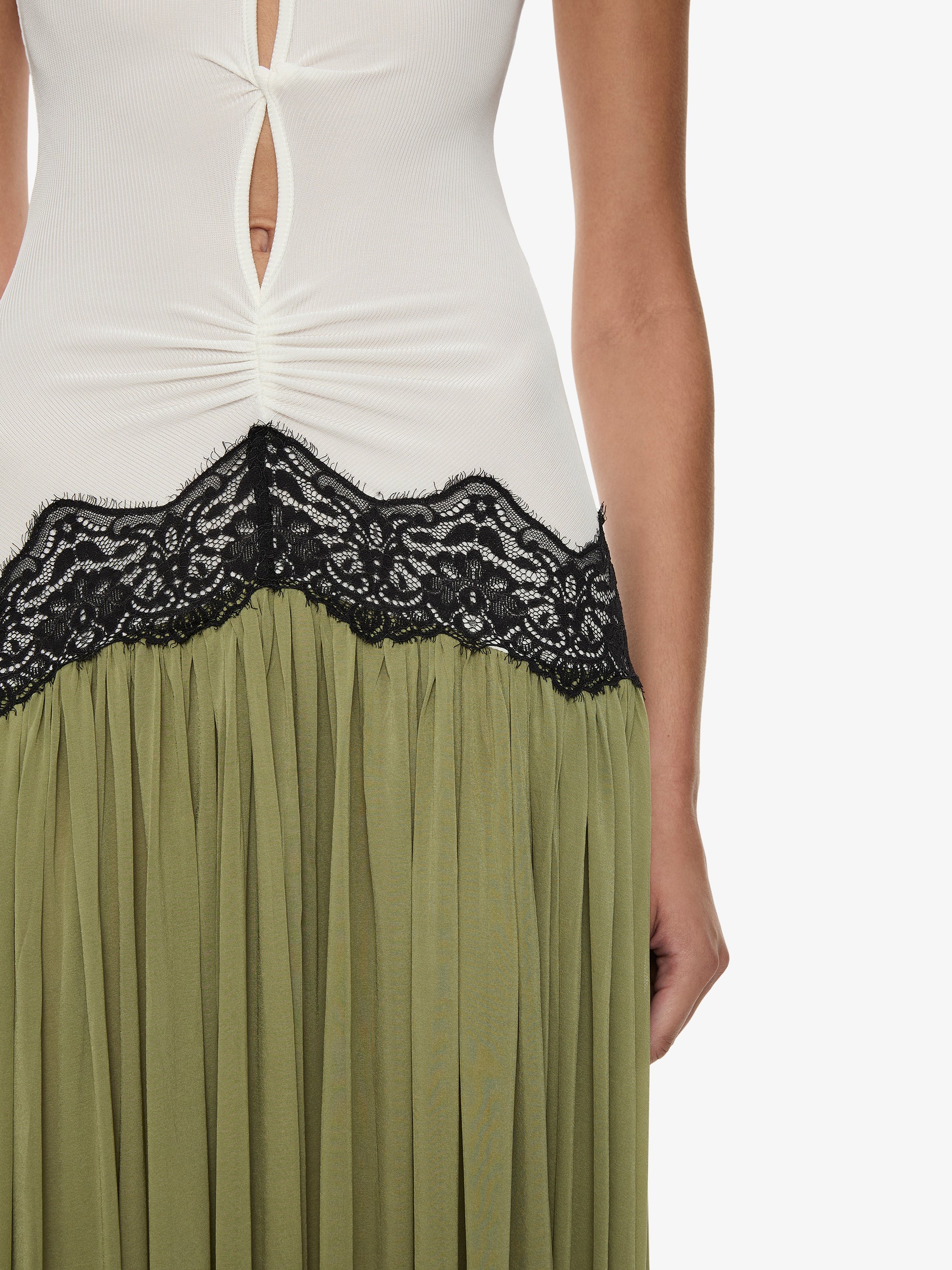 Open Twist Verner Lace Tank Dress