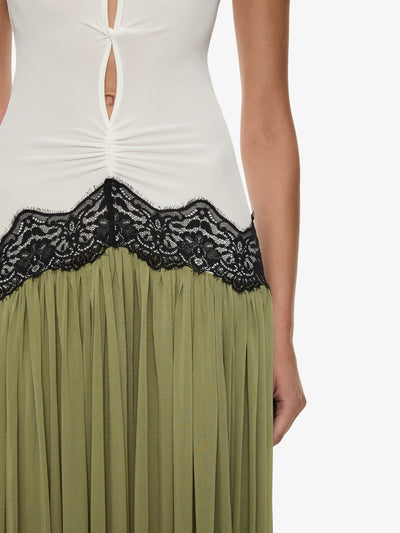 Open Twist Verner Lace Tank Dress