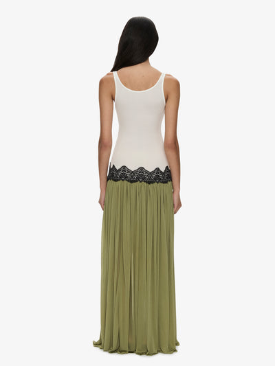 Open Twist Verner Lace Tank Dress