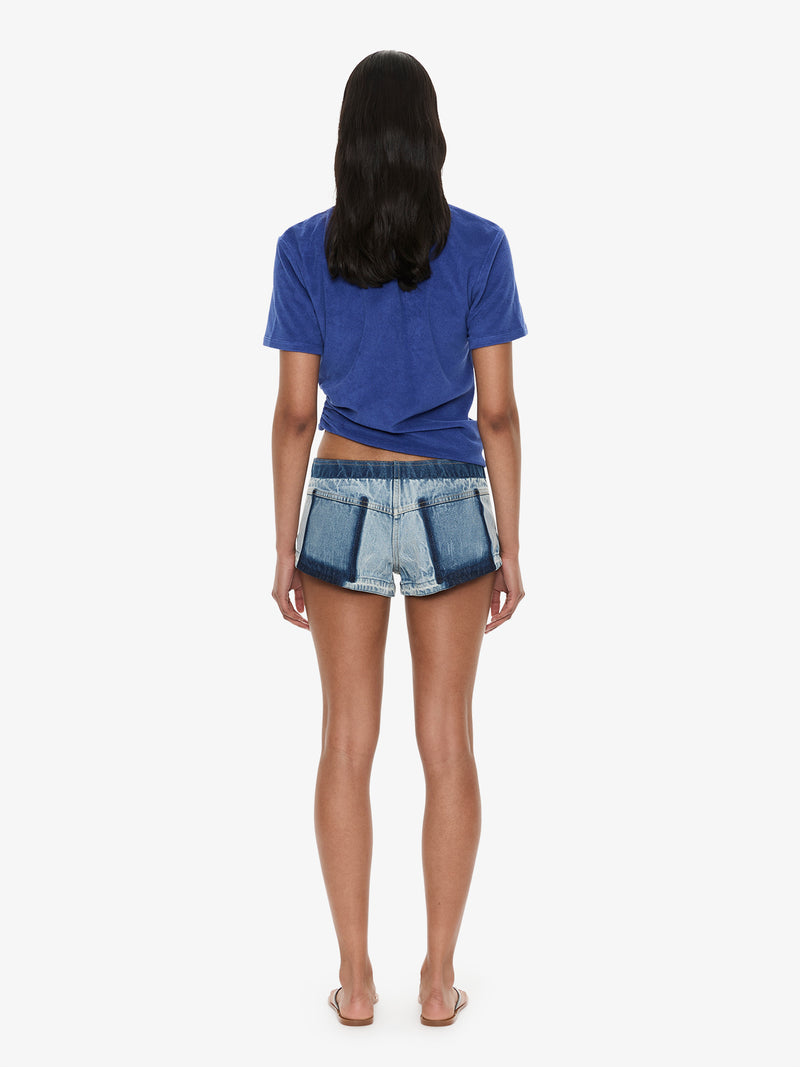 Reconstruct Denim Micro Short - Image 4