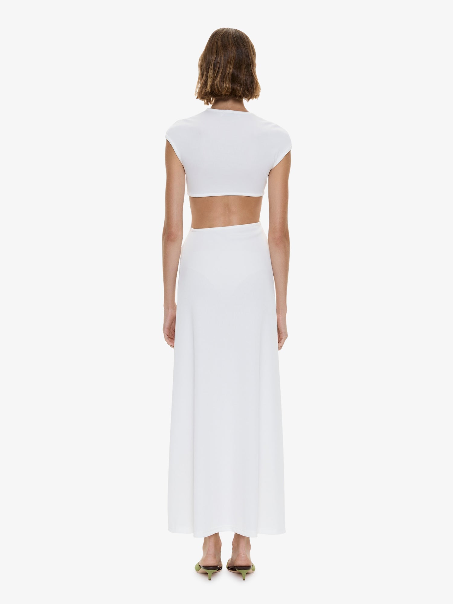 Droplet Crystal Clasp Tank Dress