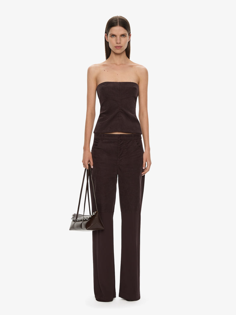 Taped Corduroy Jersey Jean - Image 1