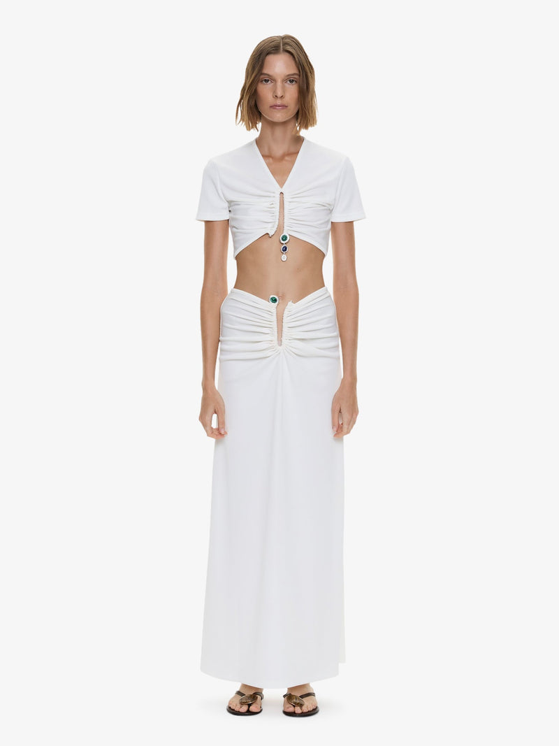 Droplet Crystal Clasp Skirt - Image 1