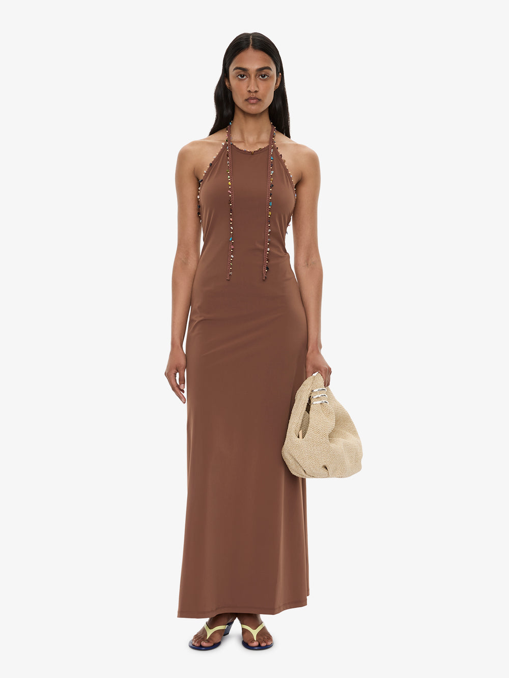 Beach Quartz Halter Lycra Dress