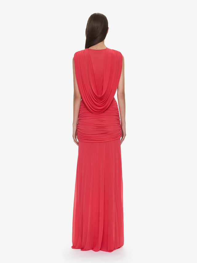 Ripple Drape Gown