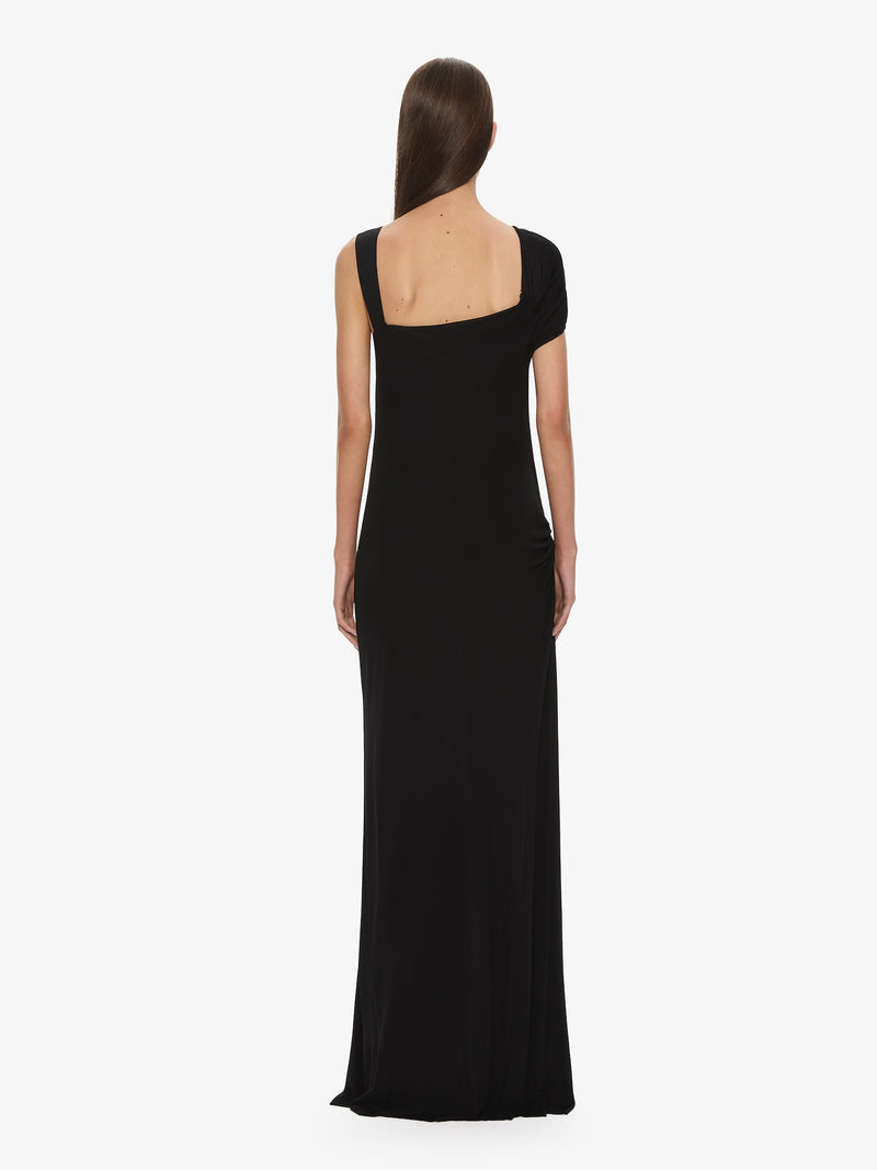 Veer Spiral Crystal Draped Jersey Dress - Image 5