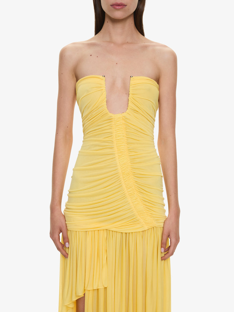 Arced Orion Strapless Gown - Image 3