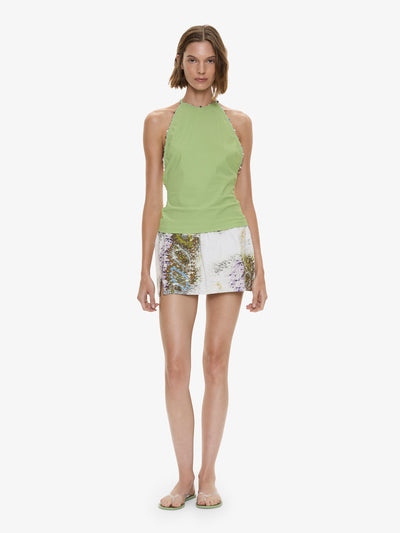 Beach Quartz Halter Lycra Top