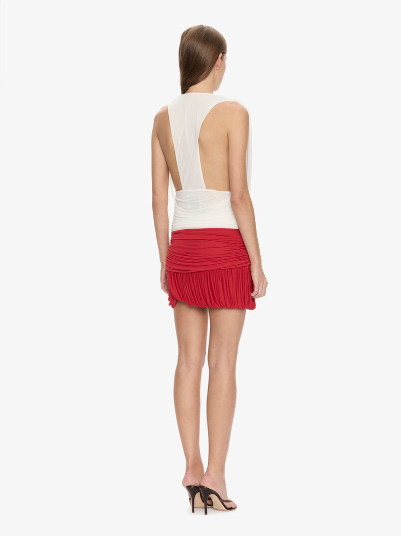 Beach Glass Bubble Mini Skirt - Image 5