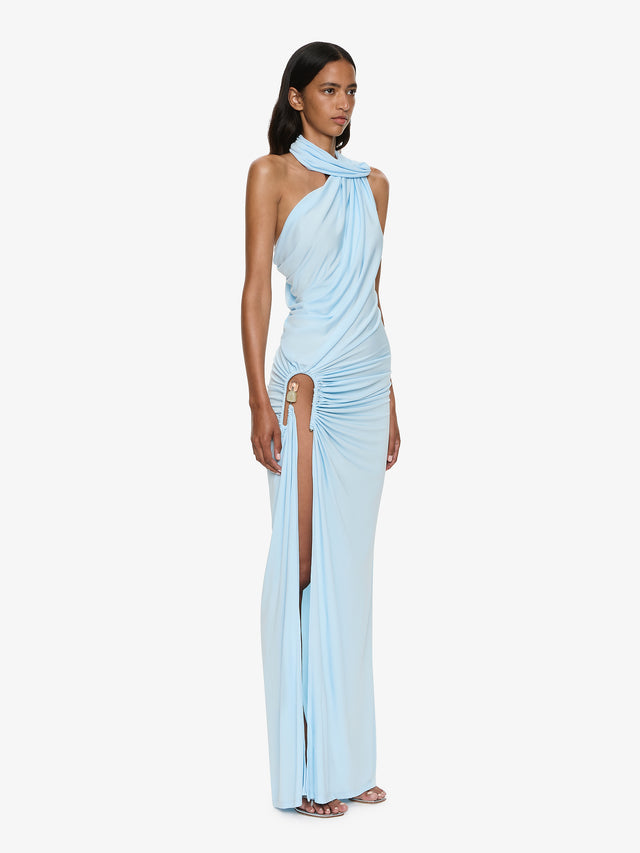 Christopher Esber Helix Crystal Gown in Size 8