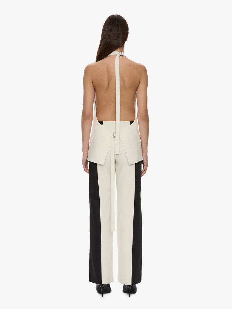 Tuxedo Contrast Silk Vest - Image 2