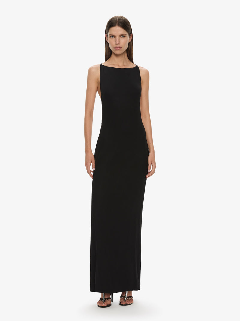 Apron Macrame Knot Back Dress - Image 1