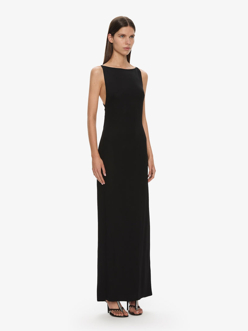 Apron Macrame Knot Back Dress - Image 3