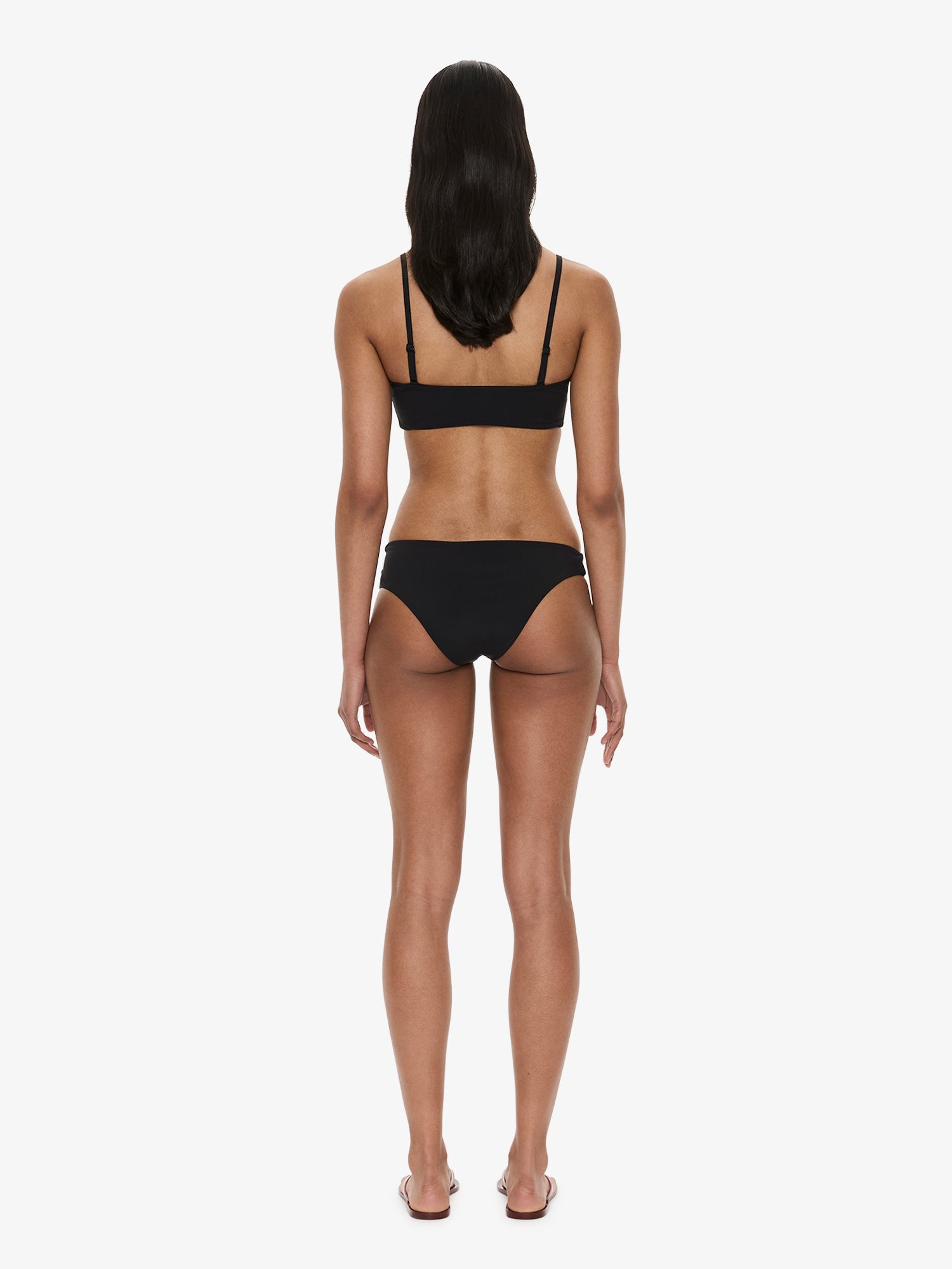Ruched Crescent Bandeau