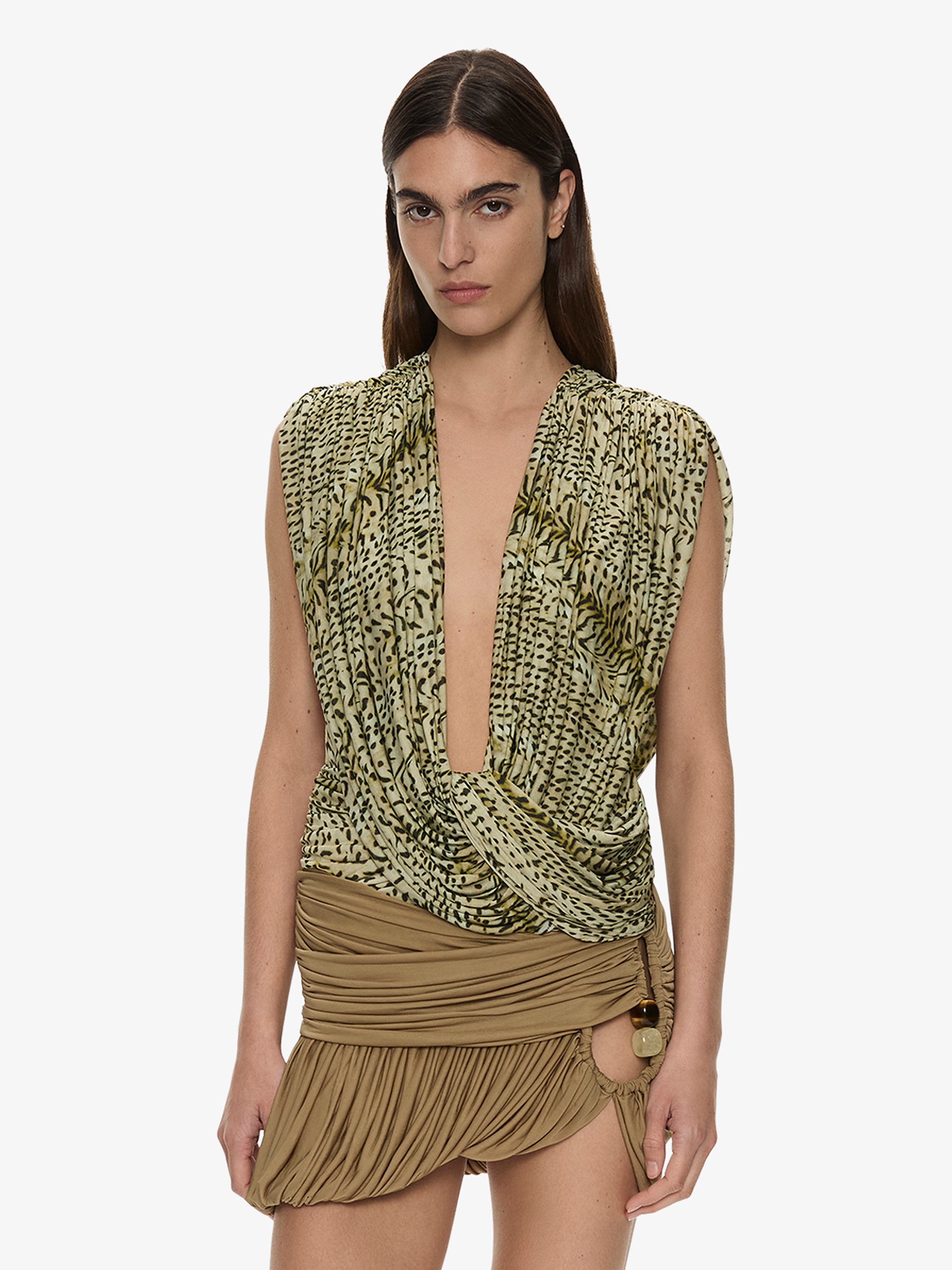 Ripple Drape Top