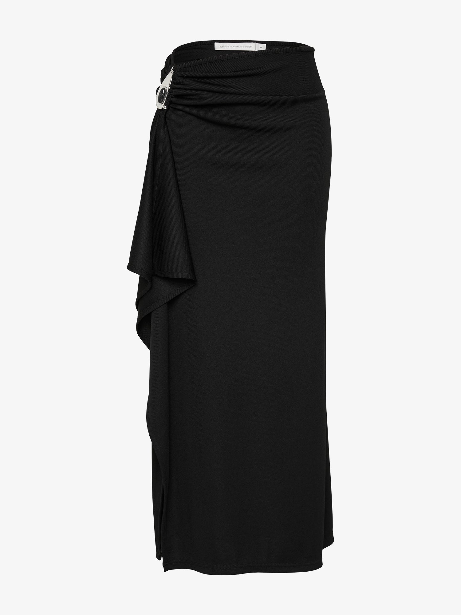 Crystal Pendant Cascade Skirt